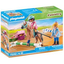 Playmobil - 71242 - Country - Cavalière, cheval et monitrice