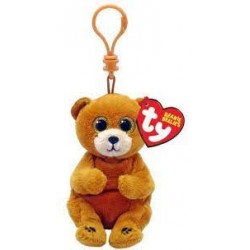 Peluche TY - Porte clé - Duncar l'ours