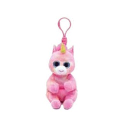 Peluche TY - Porte clé - Skylar la licorne