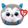 Peluche TY - Puffies 10 cm - Slush le chien husky