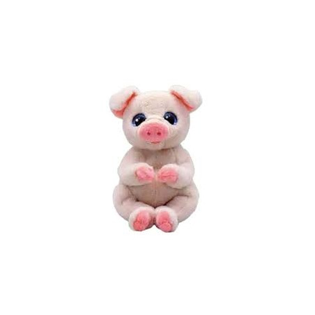 Peluche TY - Peluche 15 cm - Penelope le cochon rose