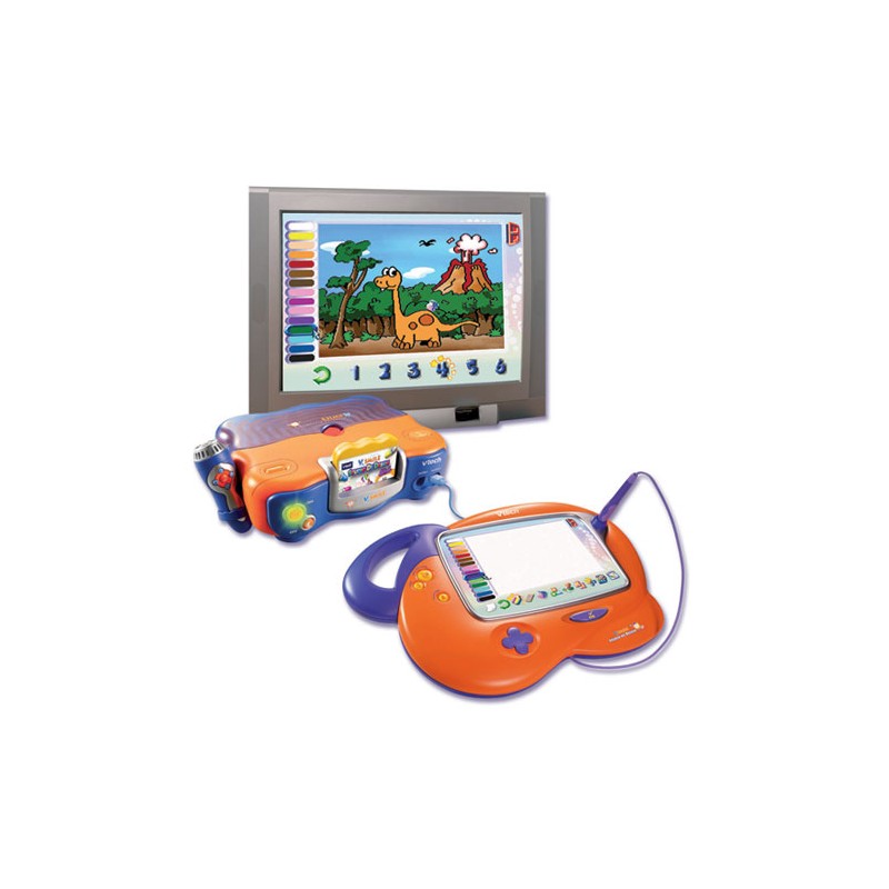 Vtech - Jeu électronique - Studio de dessin pour V.Smile