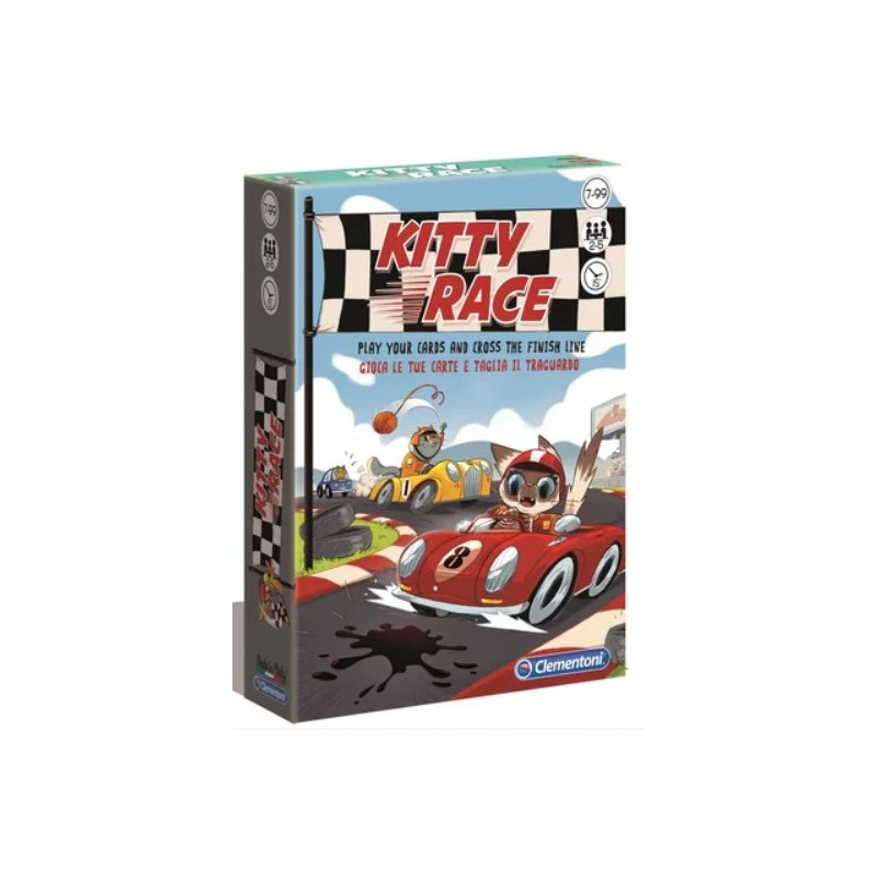 Clementoni - Jeu de société - Kitty race