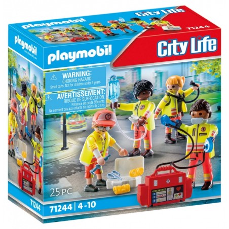 Playmobil - 71244 - City Life - Equipe de secouristes