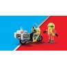 Playmobil - 71205 - City Life - Urgentiste avec moto et effet lumineux