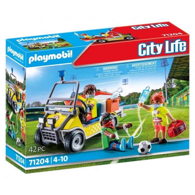 Playmobil - 71204 - City Life - Véhicule de secours