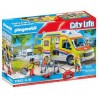 Playmobil - 71202 - City Life - Ambulance avec effets lumineux
