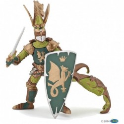 Papo - Figurine - 39922 - Médiéval fantastique - Maître des armes cimier dragon