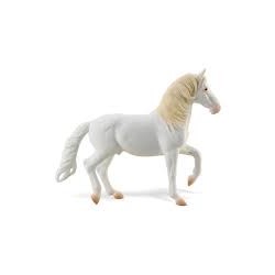 DAM - Figurine de collection - Collecta - Chevaux - Etalon Camarillo blanc