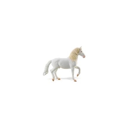 DAM - Figurine de collection - Collecta - Chevaux - Etalon Camarillo blanc