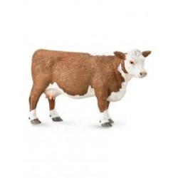 DAM - Figurine de collection - Collecta - Animaux de la ferme - Vache Hereford