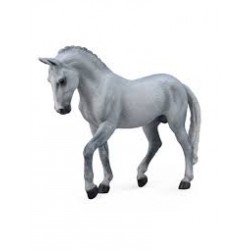 DAM - Figurine de collection - Collecta - Chevaux - Etalon Trakehner gris