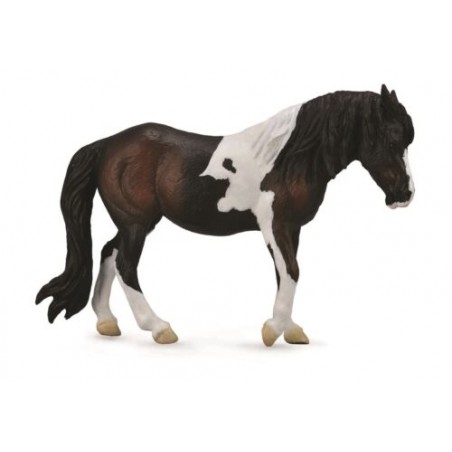 CollectA – Poney Dartmoor Bai – Figurine Cheval Réaliste 10,5 X 8,1 Cm – Collection Animalière