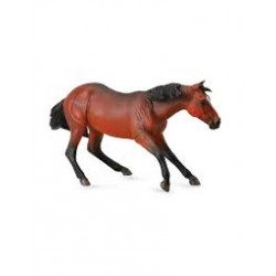 DAM - Figurine de collection - Collecta - Chevaux - Etalon Quarter horse bai