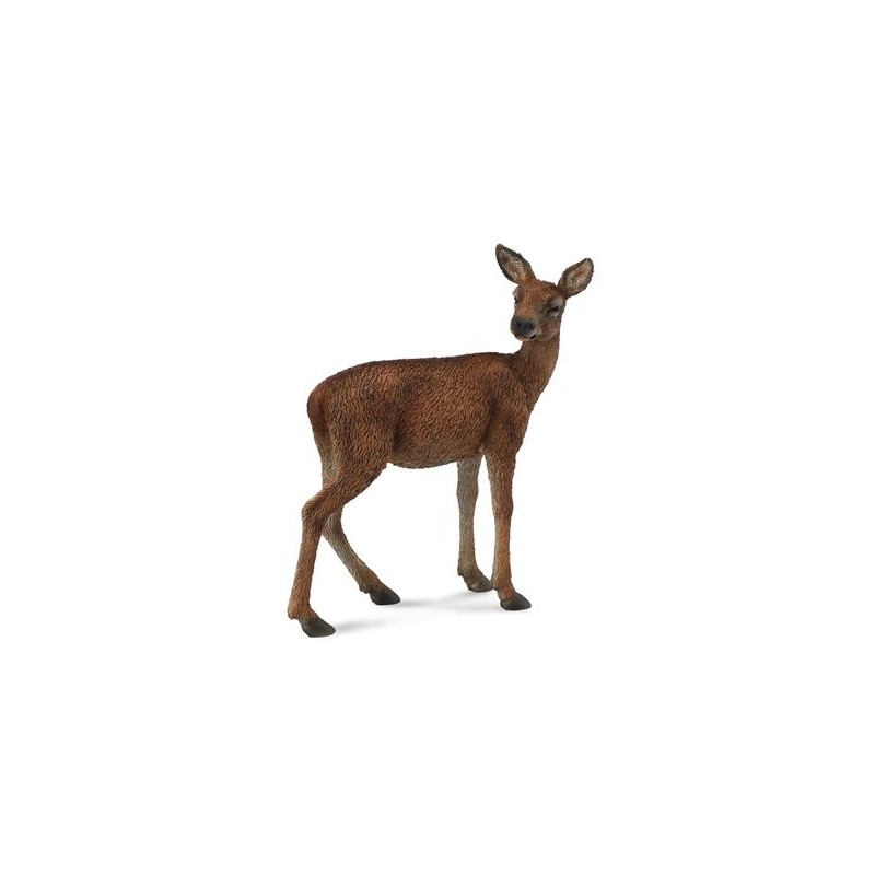 DAM - Figurine de collection - Collecta - Animaux de la forêt - Biche rouge