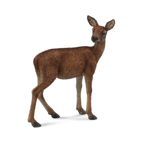 DAM - Figurine de collection - Collecta - Animaux de la forêt - Biche rouge