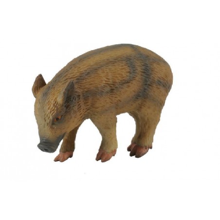 DAM - Figurine de collection - Collecta - Animaux de la forêt - Marcassin mangeant