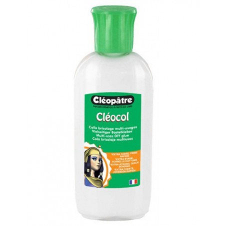Cléopâtre - Loisirs créatifs - Tube de colle transparente - 100 grammes