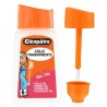 Cléopâtre - Loisirs créatifs - Tube de colle transparente forte adhésive avec pinceau - 80 grammes