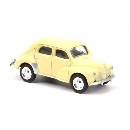 Norev - Véhicule miniature - Renault 4CV 1946 crème