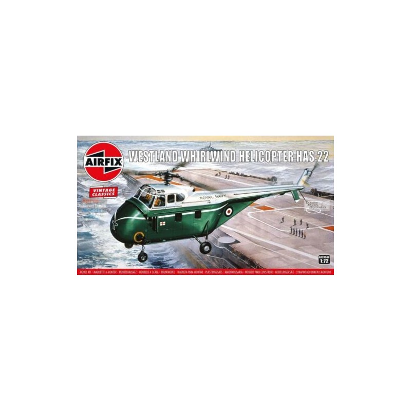 Airfix - Maquette d'hélicoptère - Westland whrilwind HAS.22