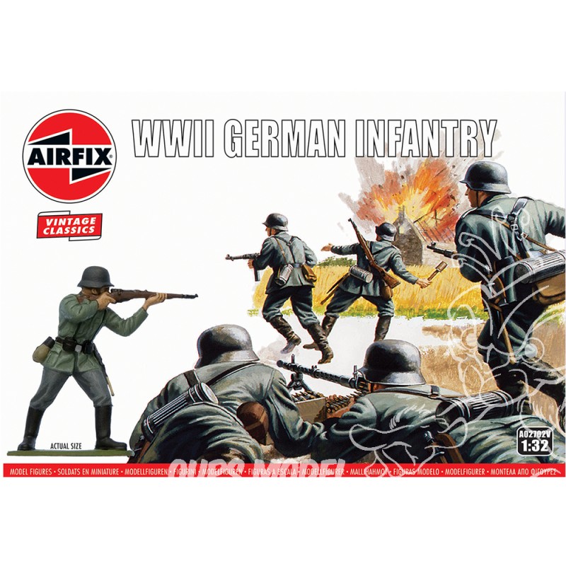 Airfix - Maquette militaire - Infanterie allemande