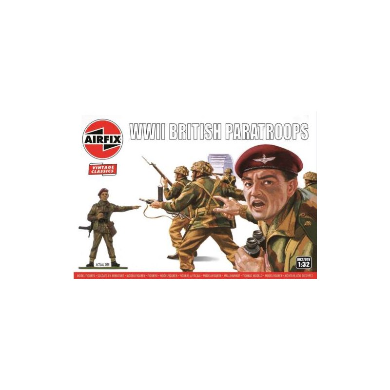 Airfix - Maquette militaire - Parachutistes britanniques