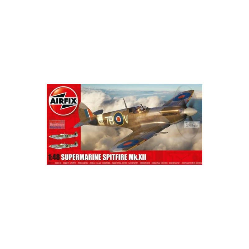 Airfix - Maquette d'avion - Supermarine Spitfire MK.XII