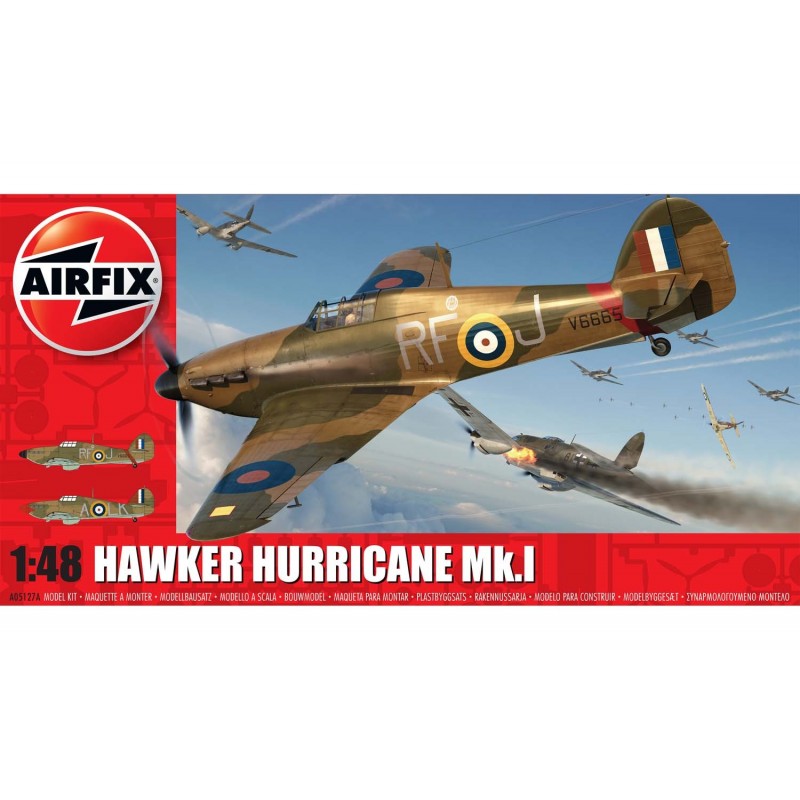 Airfix - Maquette d'avion - Hawker Hurrican MK.I