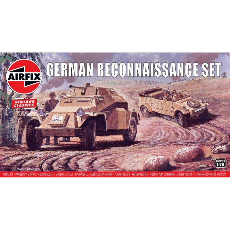 Airfix - Maquette de char - German reconnaissance set