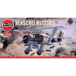 Airfix - Maquette d'avion - Henschel HS123A-1