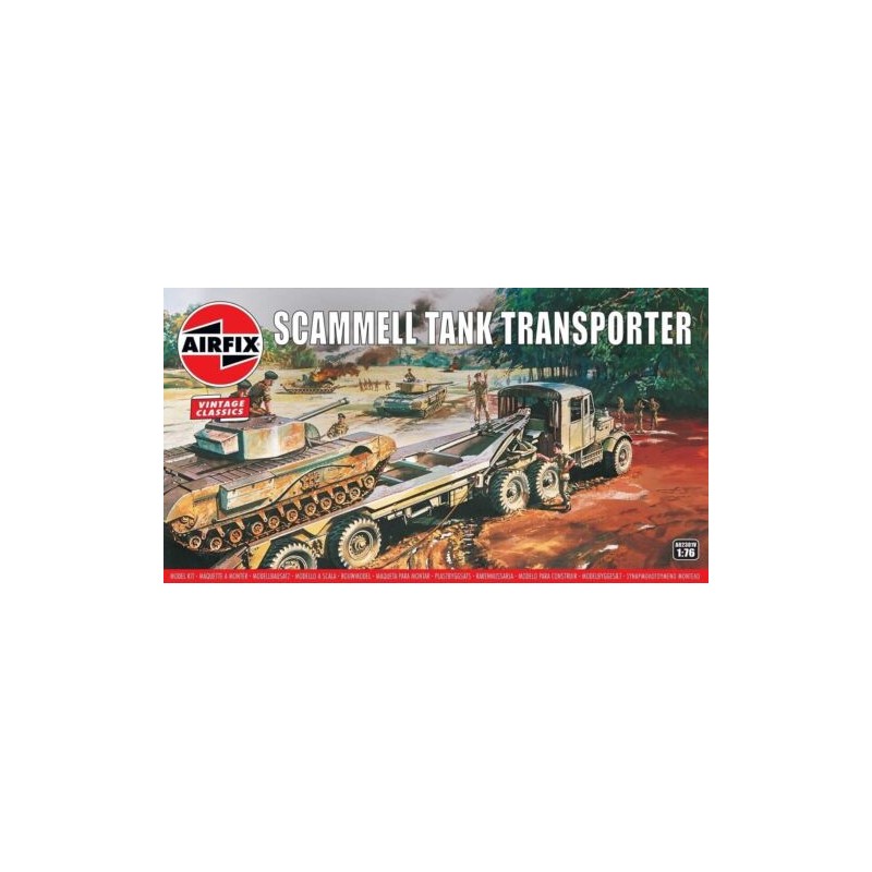 Airfix - Maquette militaire - Transporteur de tank Scammell
