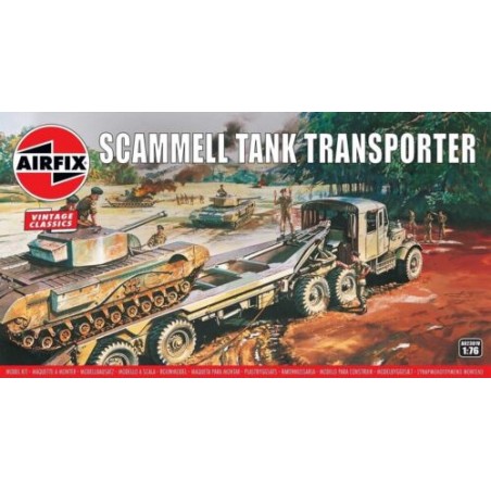 Airfix - Maquette militaire - Transporteur de tank Scammell