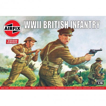 Airfix - Maquette militaire - Infanterie britannique seconde guerre mondiale