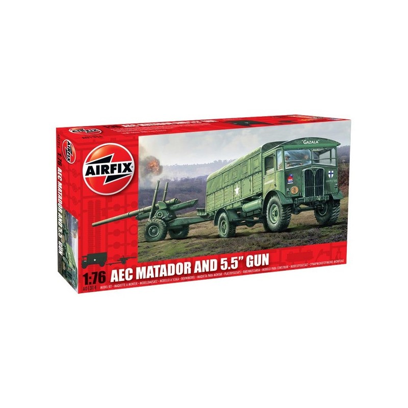 Airfix - Maquette militaire - AEC Matador et gun