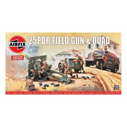 Airfix - Maquette militaire - Field gun et quad