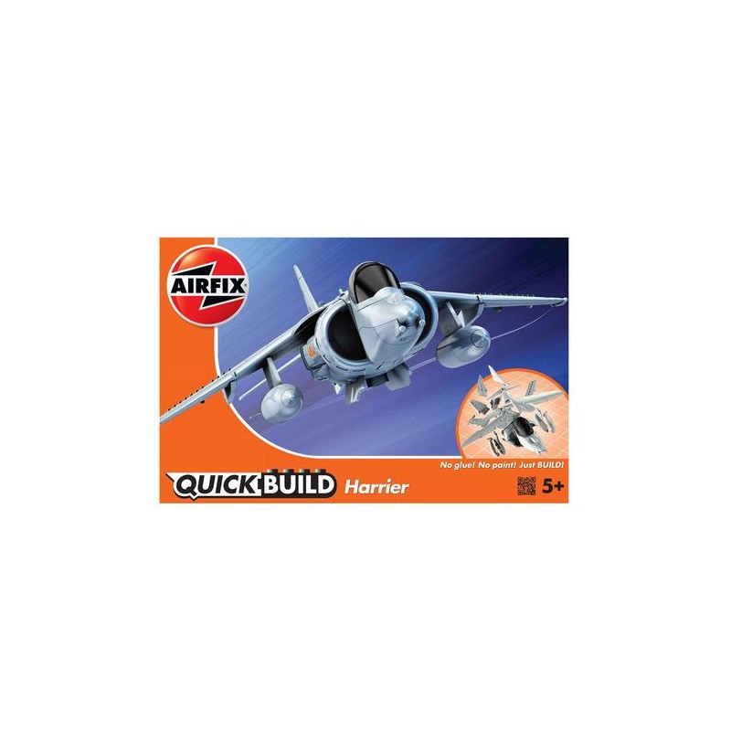 Airfix - Maquette d'avion - Quick Build - Harrier