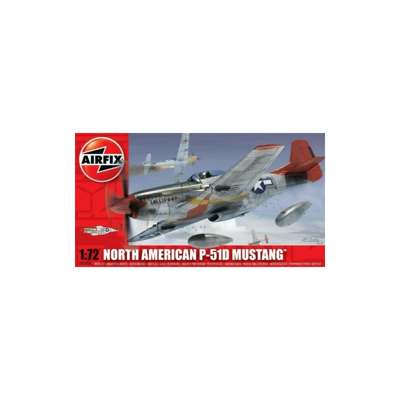 Airfix - Maquette d'avion - North american P-51D Mustang
