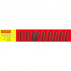 Hornby - Modélisme - Circuit de train - Pack de rails - Set d'extension C