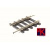 Hornby - Modélisme - Circuit de train - Rail droit court - 38 mm