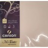 Canson - Blister de 5 cartes pliées mi teintes - Aurore - 135x135 mm - 160g/m2