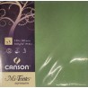 Canson - Blister de 5 enveloppes mi teintes - Vert pomme - 140x140 mm - 160g/m2