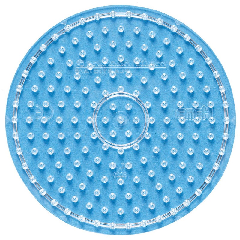 Hama - 8220 - Loisirs créatifs - Plaque transparente Maxi - Ronde