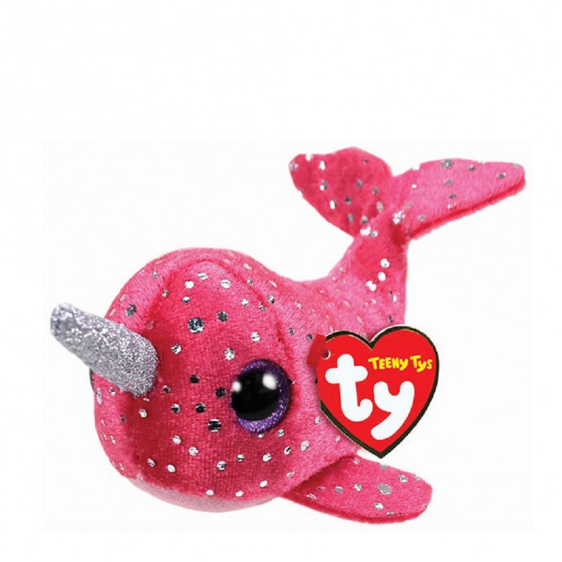 Peluche TY - Peluche 7 cm - Nelly le narval