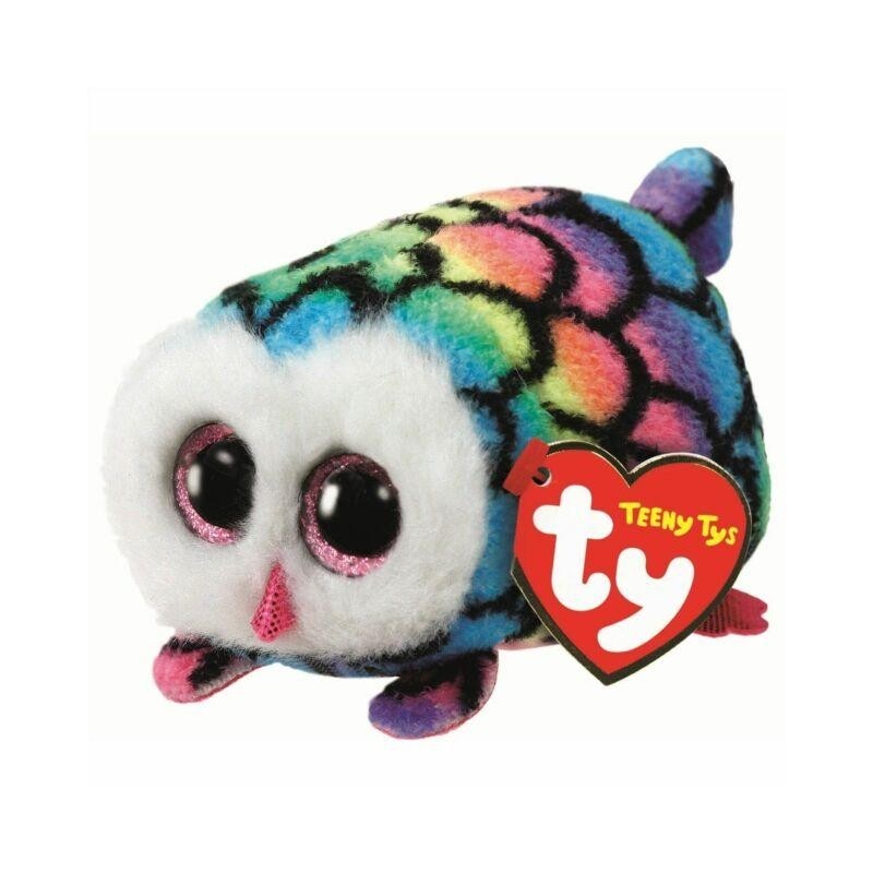 Peluche TY - Peluche 7 cm - Hootie la chouette