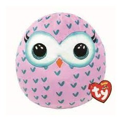 Peluche TY - Coussin 33 cm - Winks le hibou