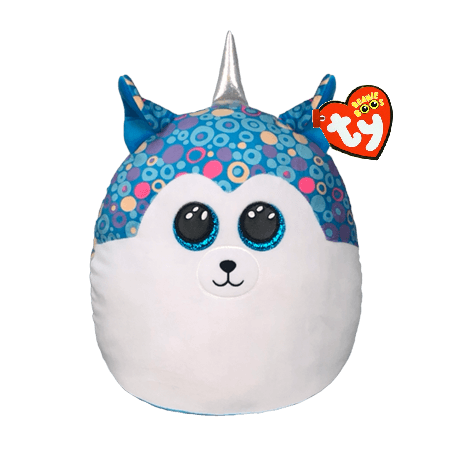 Peluche TY - Coussin 36 cm - Helena le chien husky