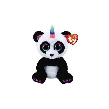 Peluche TY - Peluche 24 cm - Paris le panda licorne