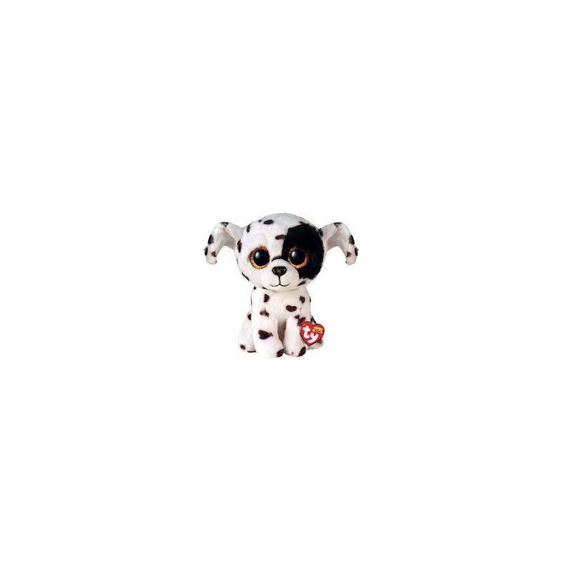 Peluche TY - Peluche 15 cm - Luther le chien dalmatien