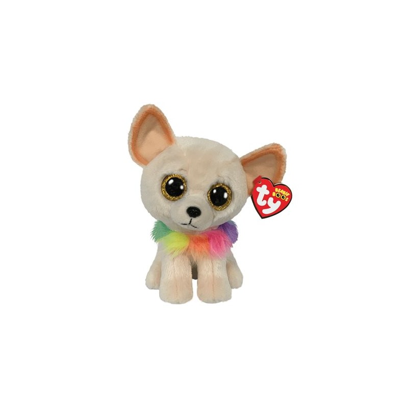 Peluche TY - Peluche 15 cm - Chewy le chien Chihuahua